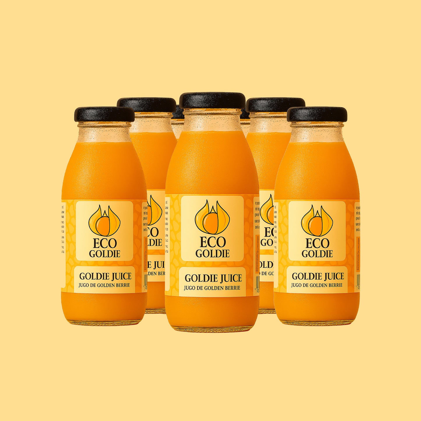 Pack 6 Jugo de Golden Berries con endulzante 250cc