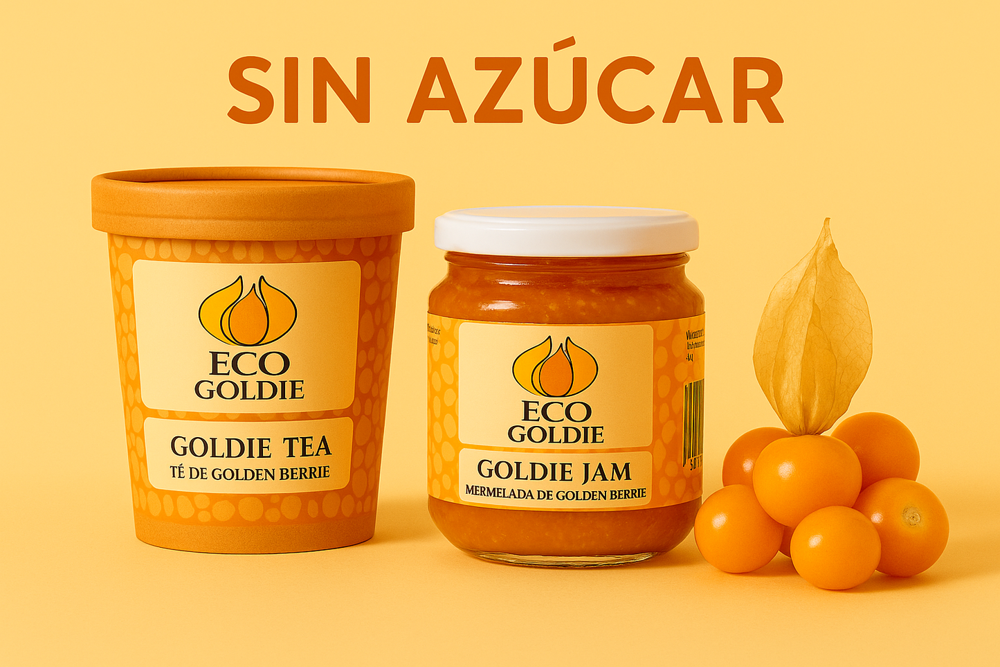 Pack Sin Azúcar(250g Fruta, Infusión, Mermelada 150g endulzada)