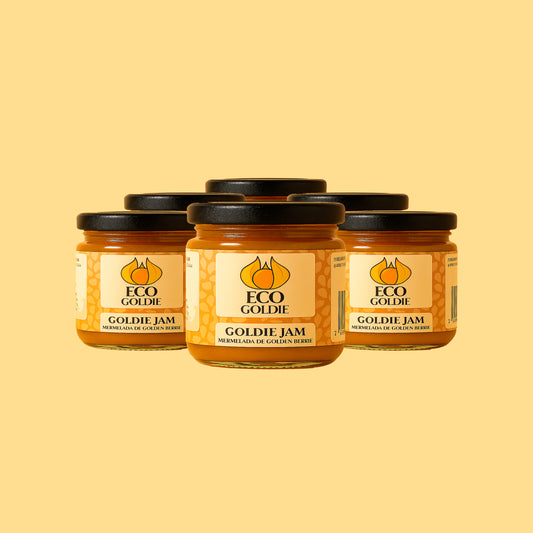Pack 6 Mermelada de Golden Berries con azúcar 150g