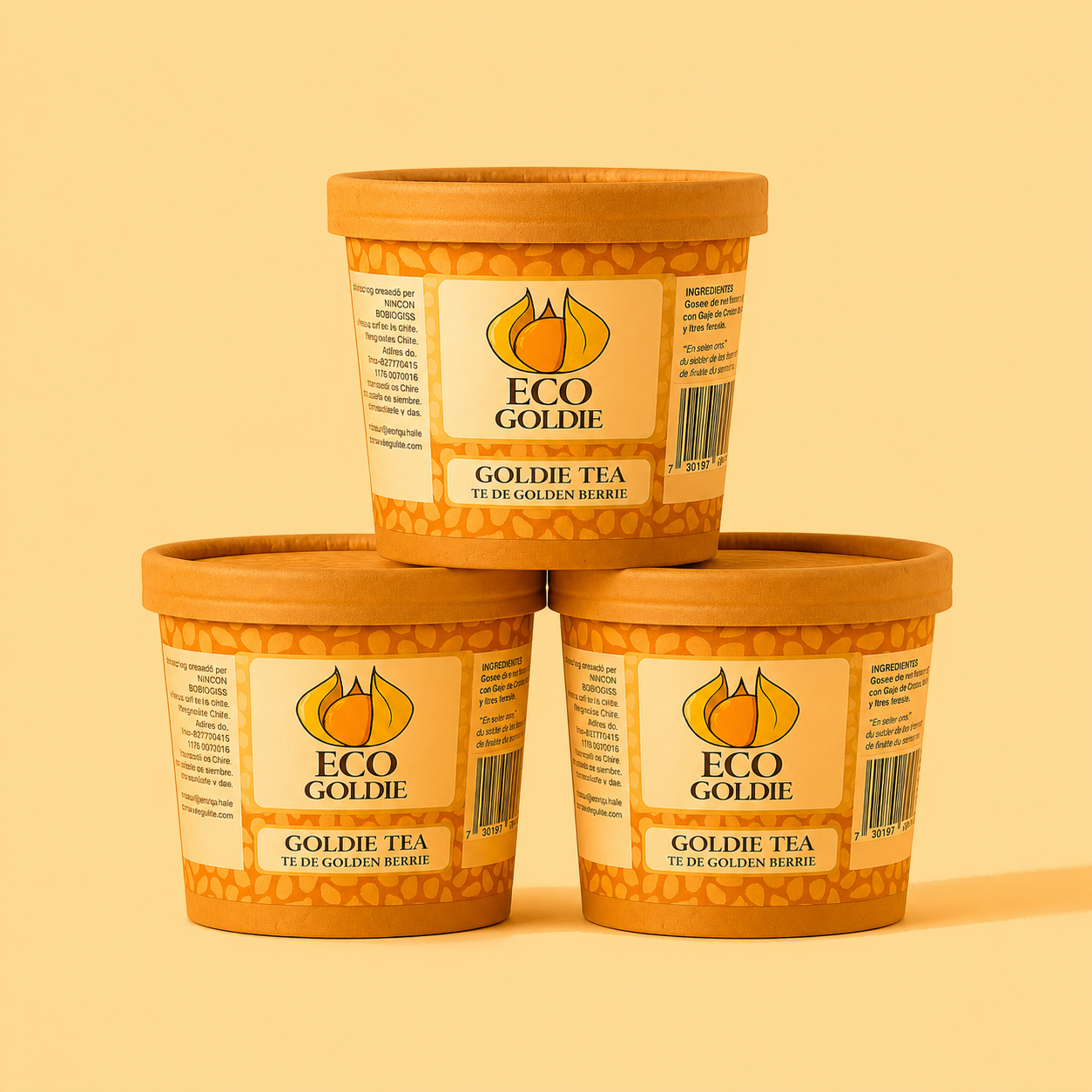 Pack Mensual Infusión (30 Bolsas) de Golden Berrie