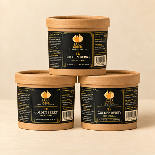 Pack 3 Té Premium de Golden Berries